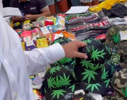 Носов нашёл кепки с коноплёй на центральном рынке Читы