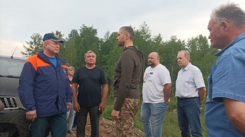 Региональные власти проинспектировали село Ильинка после подтопления