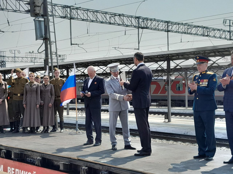 Губернатор Забайкалья Александр Осипов отметил значимость железной дороги в военной истории России