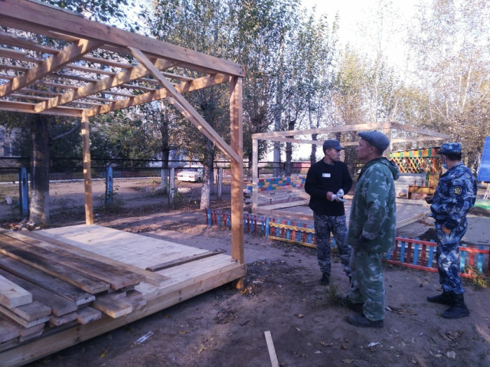 Заключённые ИК-3 в Чите сделали мебель для детей из садика в читинском ГРЭС