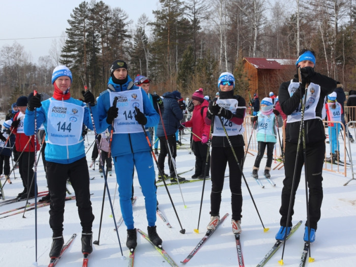 Всероссийская гонка «Лыжня России» прошла 8 февраля в Забайкалье