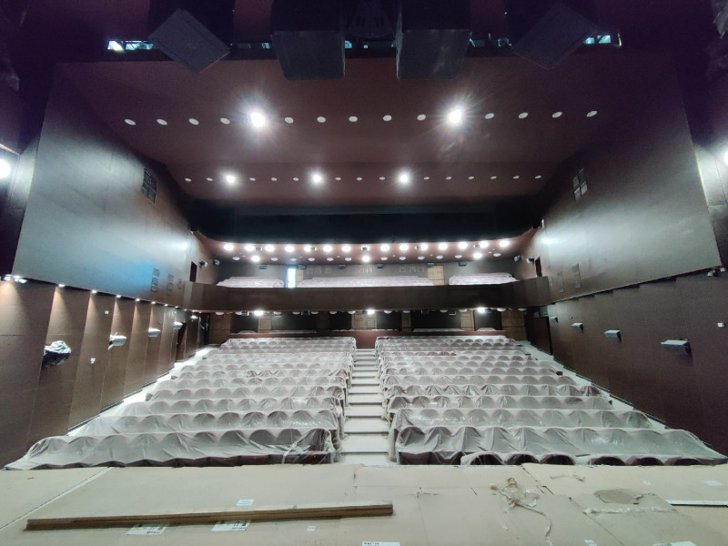 Обновлённый интерьер драмтеатра в Чите. Фото со страницы во «ВКонтакте» Евгения Грешилова