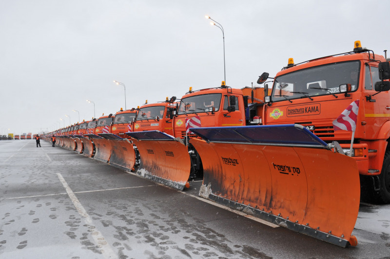 Снегоуборочная техника вышла на федеральные трассы в Забайкалье из-за непогоды