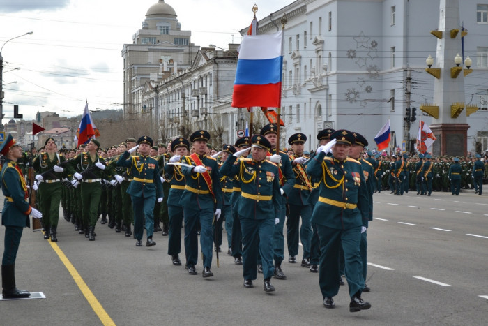 Парад Победы в Чите покажут в прямом эфире на канале «Россия-24»