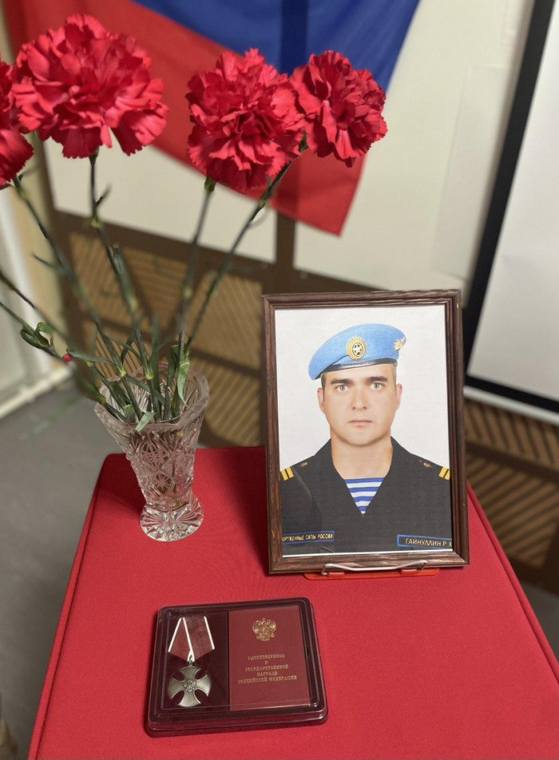 Забайкальца, погибшего в сентябре 2022 года на СВО, наградили орденом мужества посмертно