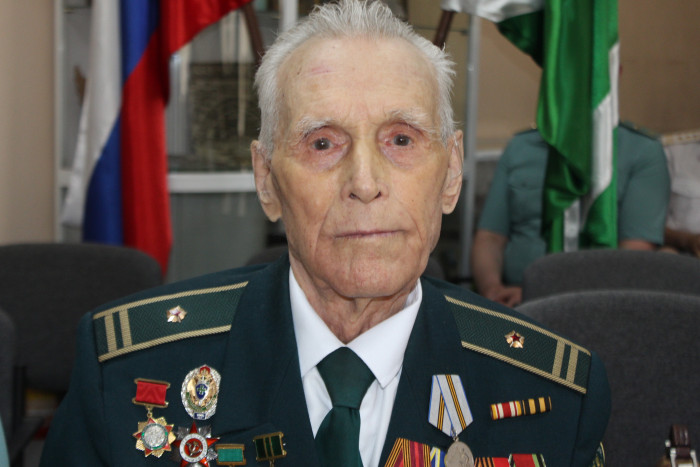 Ветерана ВОВ и читинской таможни Матвея Алёхина поздравили с 95-летием онлайн