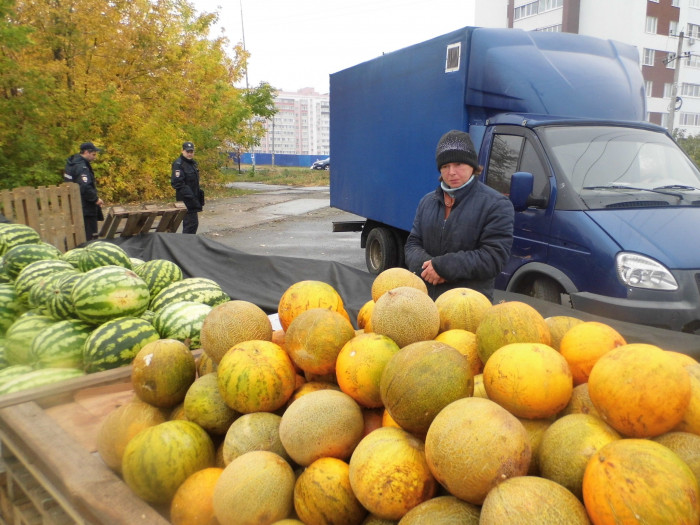 Продавцов стихийных рынков оштрафовали на 200 рублей в Забайкалье