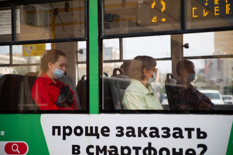 Мэрия Читы заявила о необходимости ношения масок в общественном транспорте
