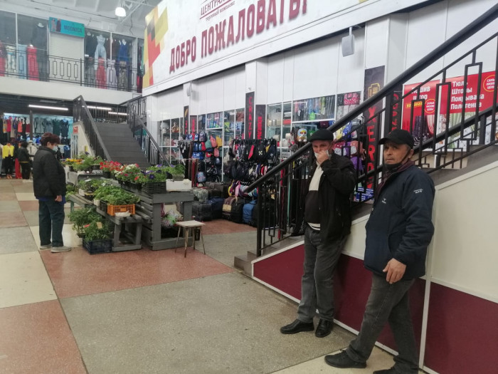 Продавцы на центральном рынке Читы самостоятельно отменили масочный режим