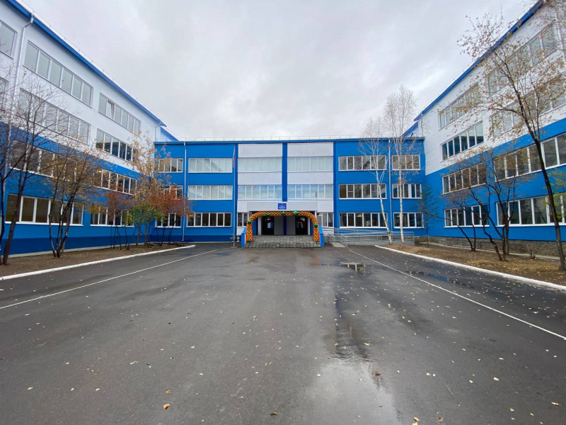 Капремонт в школе № 27 в Чите завершился спустя месяц после начала занятий