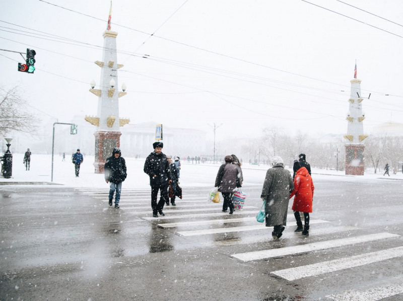 Жителей Забайкалья предупредили о выпадении мокрого снега с 24 по 26 марта