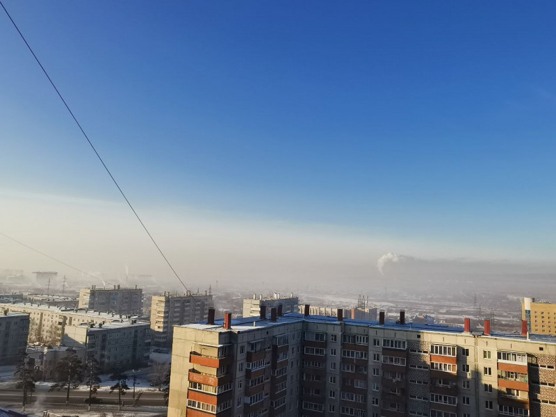 Первую степень опасности объявили в Чите на 2 дня из-за смога