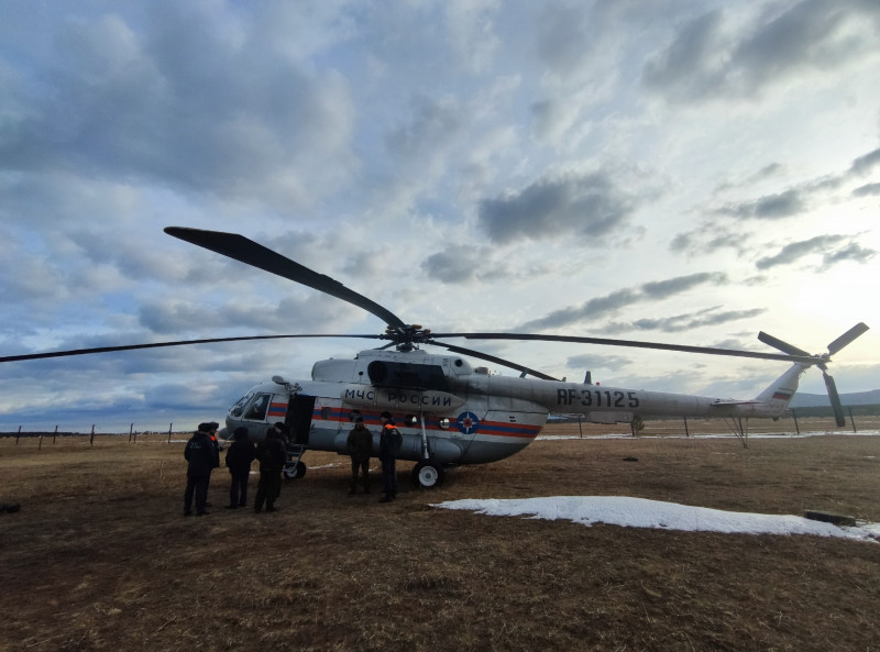 Вице-премьер Сергейкин нашёл с вертолёта лесной пожар, о котором никто не знал
