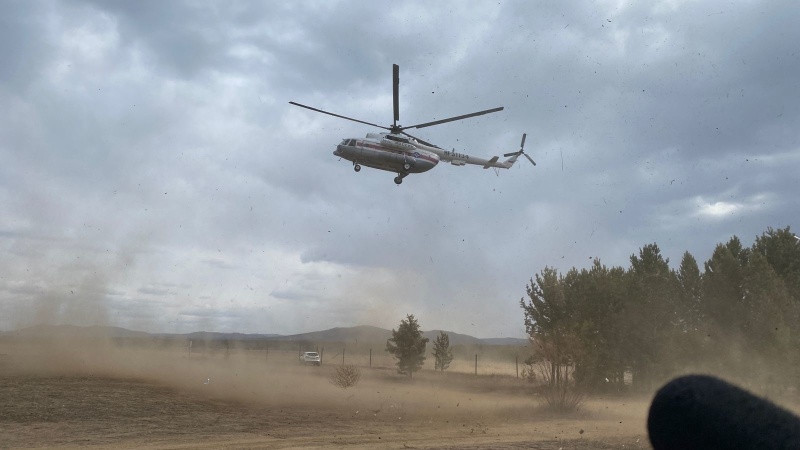 Пресс-служба ГУ МЧС по Забайкалью про упавший в Могоче вертолёт: «Он не наш»