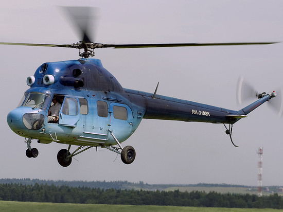 Вертолёт разбился в Клинцах в Брянской области