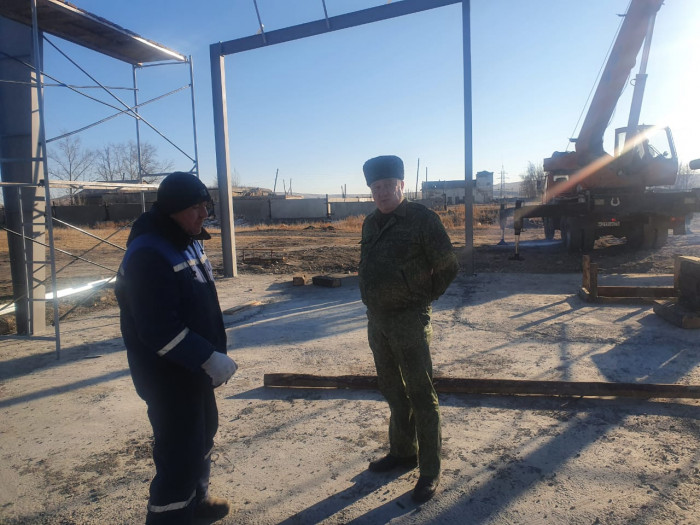 Гурулёв проверил ход строительства трёх пожарных частей в Забайкалье