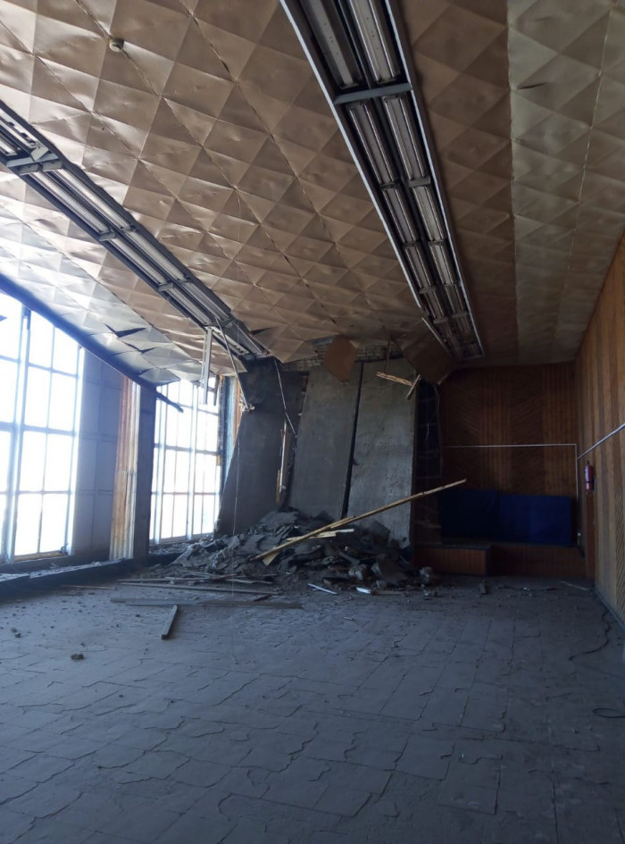 Власти Акшинского района нашли деньги на ремонт ДК в Акше с обрушившейся крышей