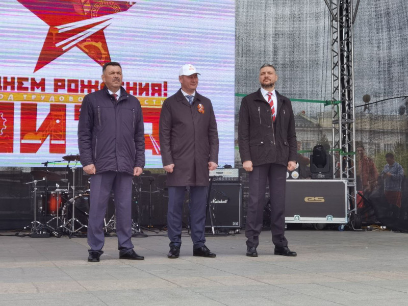 Осипов, Сапожников и Ярилов поздравили читинцев с Днём города