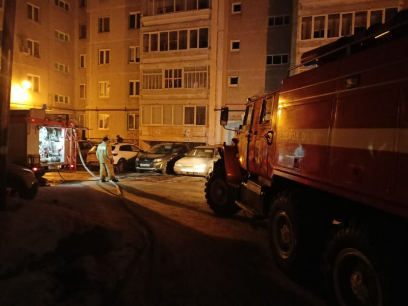 111 человек эвакуировали из пятиэтажки в Краснокаменске во время пожара