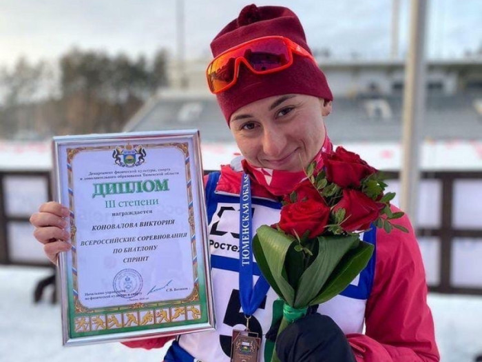 Забайкальская биатлонистка взяла бронзу на первом этапе Кубка России