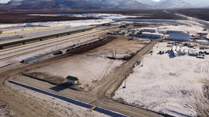 Тёплый склад построили в горно-металлургическом комплексе «Удокан» в Забайкальском крае
