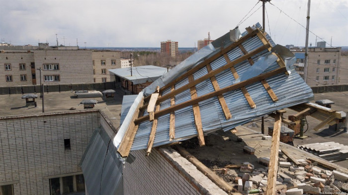Штормовой ветер 15 марта в Забайкалье повредил 391 объект на 117 млн руб.