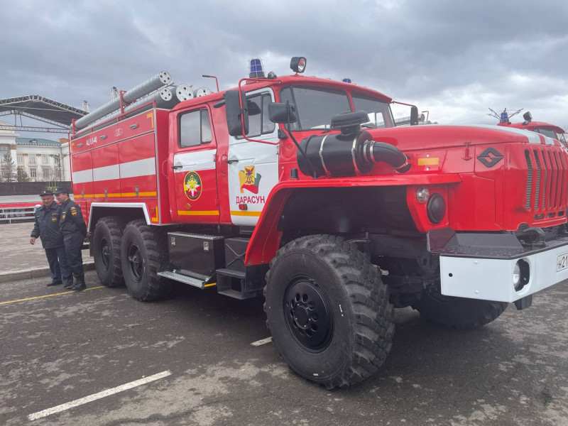 Правительство Забайкальского края передало в муниципальные районы пожарную технику