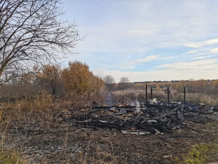 Труп нашли на пожаре в посёлке Карымское Забайкальского края