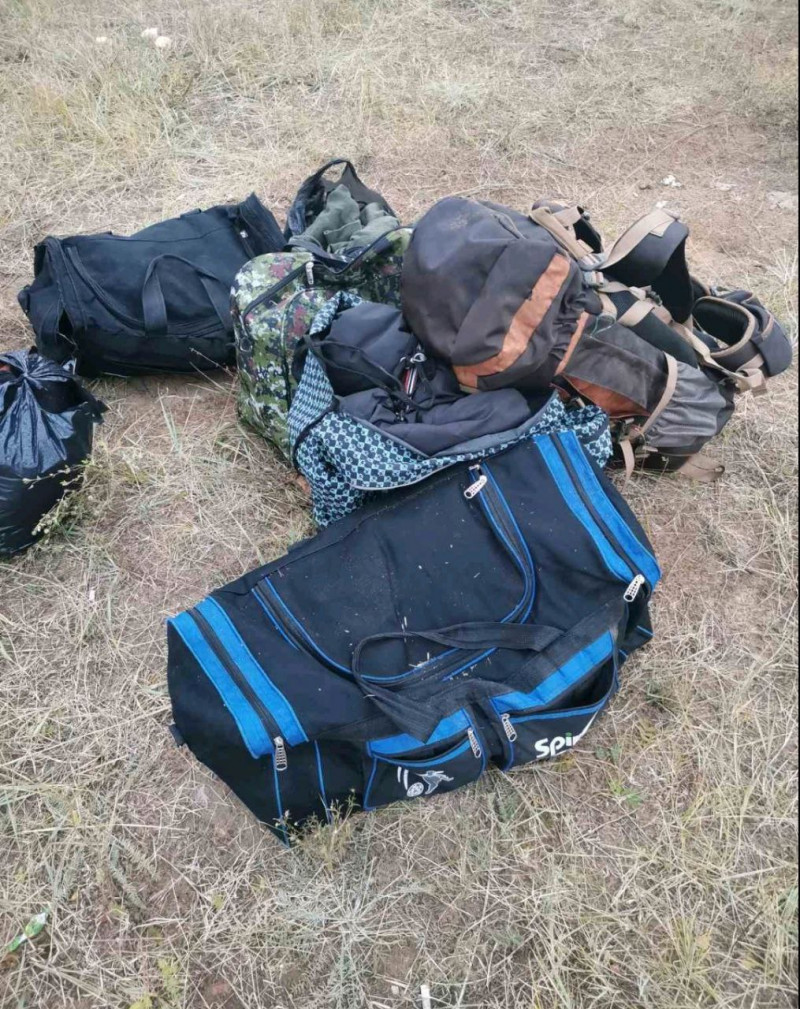 Мобилизованные забайкальцы растеряли свои сумки в Песчанке