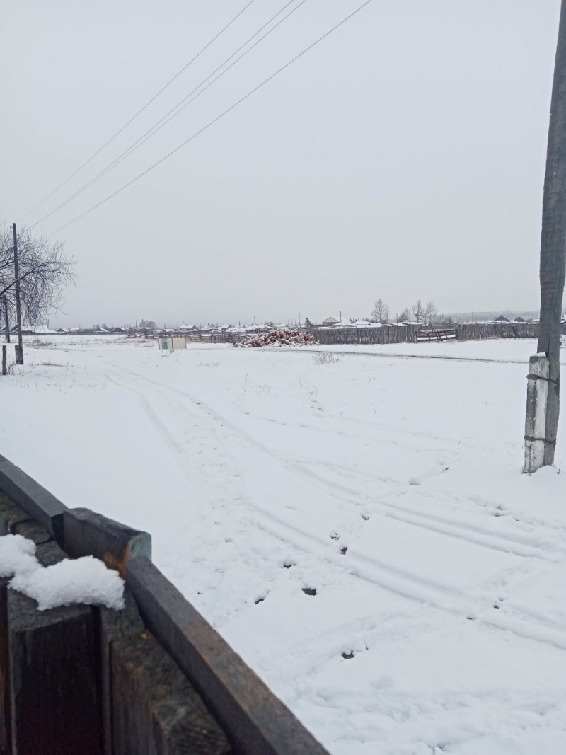Сугробы снега намело в Улётовском районе за ночь