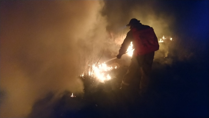 Добровольные пожарные рассказали о неконтролируемом пале в Читинском районе Забайкалья