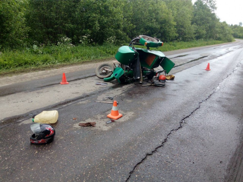 Мужчина разбился насмерть на мотоцикле «Урал» в Чернышевском районе