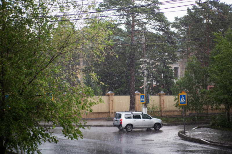Непродолжительный дождь ожидается в Чите 1 августа