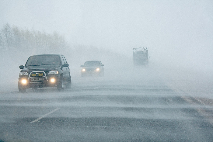 Водителей в Забайкалье предупредили об ухудшении обстановки на дорогах из-за метели