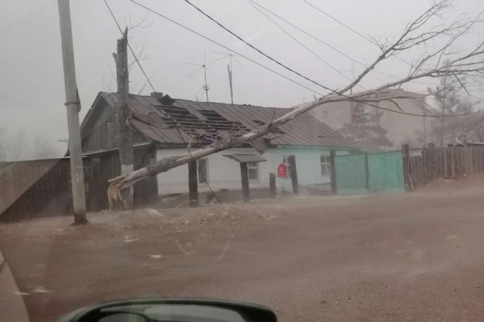 Гурулёв назвал сумму ущерба от ураганного ветра в Забайкалье 15 марта