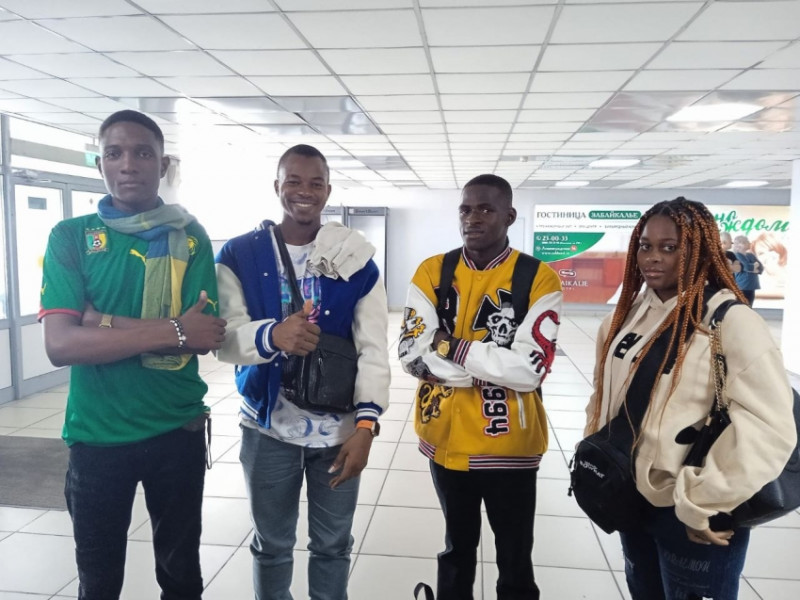 Камерунские студенты приехали в Читу, чтобы изучать русский язык
