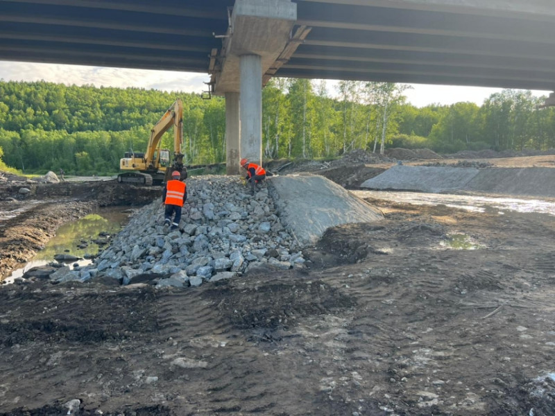 Мост на федеральной трассе «Амур» отремонтируют на три месяца раньше срока