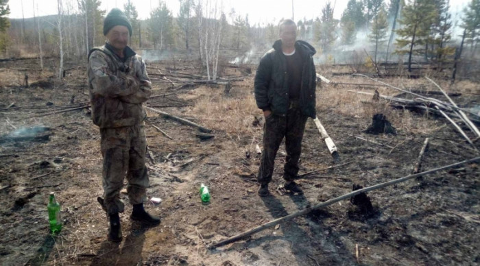 Устроившие пикник на природе жители Забайкалья подожгли лес в Курорте-Дарасуне