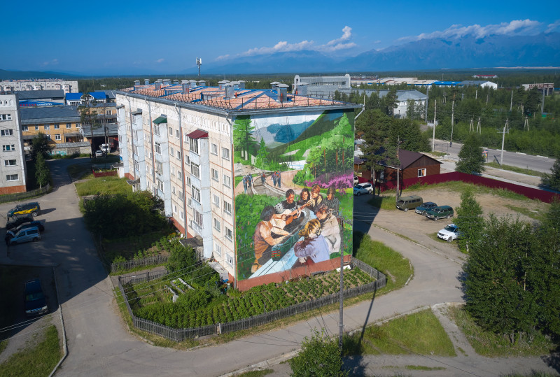Первый в Забайкалье граффити-парк открылся в Каларском округе