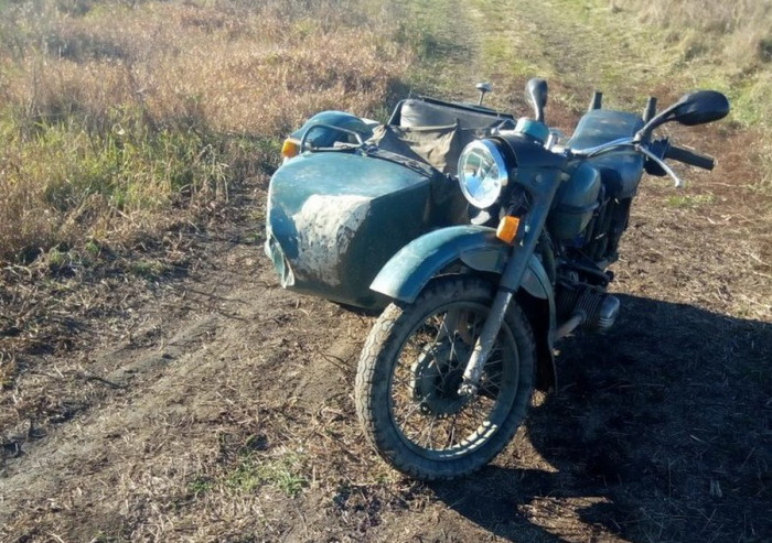 Пьяный водитель перевернулся на мотоцикле в селе Забайкальского края